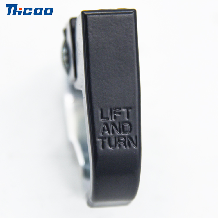 Pieni L-muotoinen kahvan vetotyyppinen puristuslukko-A6241